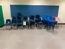 1 Lot of 102 Student Chairs