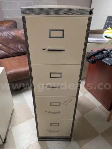 4 Drawer File Cabinet