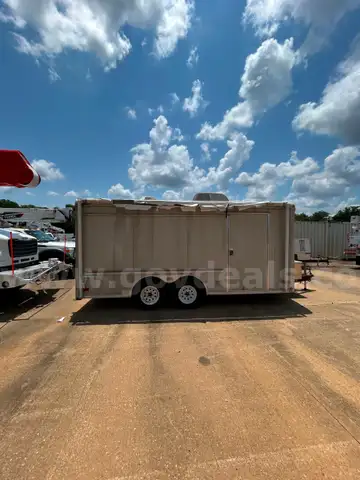 2005 Pace American enclosed trailer. See long description. Lot 036.