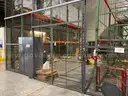 Security Cage (missing the hardware and DOES NOT COME WITH WAREHOUSE RACKS)