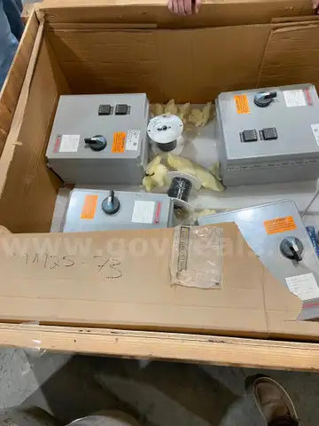 (4) Chromalox Contactor Control Panels