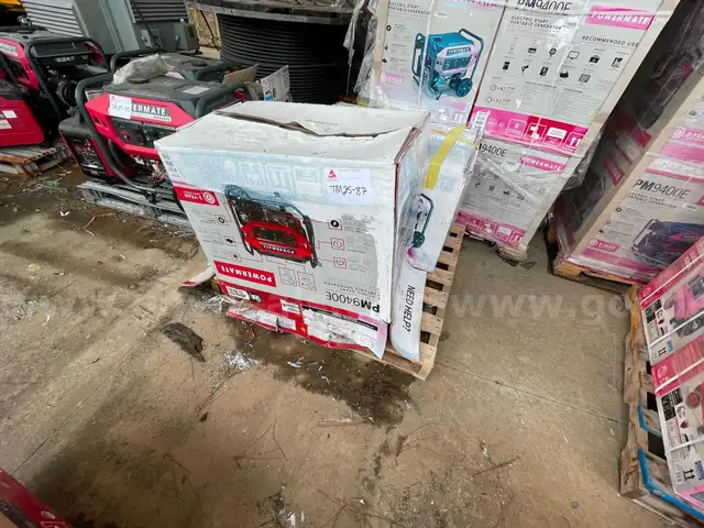 (2) PowerMate Generators