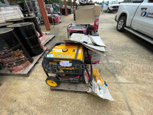 (1) Firman Generator &#x26; (1) PowerMate Generators