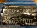 (1 each) Marathon Electric Motor (3 phase, 2 HP, 1740 RPM)