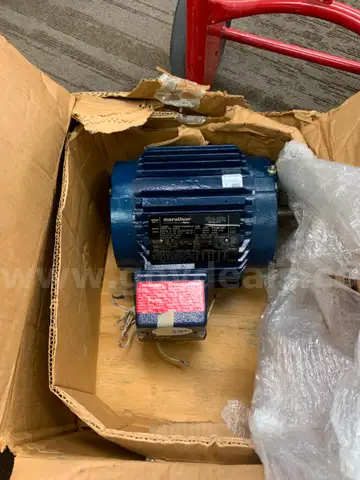 (1 each) Marathon Electric Motor (3PH, 2HP, 1740 RPM)