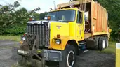1988 GMC N9E064 Garbage Truck w/Leach Rear Load Packer