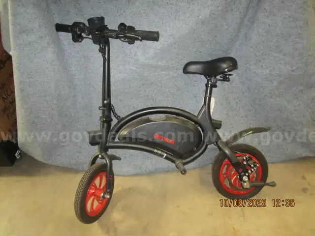 Remix Market - Jetson Electric Folding E-Bike &#x2013; Red Wheels