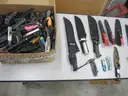 Remix Market - Miscellaneous Knives Lot &#x2013; Folders, Fixed Blades &#x26; Sheathed Knives