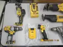 Remix Market - DeWalt Power Tools Lot &#x2013; M18 Series Reciprocating Saws, Drills &#x26; Lights