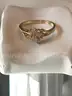 Beautiful 14K Gold and Diamond Ring, size 6 1/4