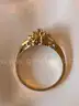 Beautiful 14K Gold and Diamond Ring, size 6 1/4