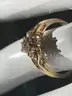 Beautiful 14K Gold and Diamond Ring, size 6 1/4