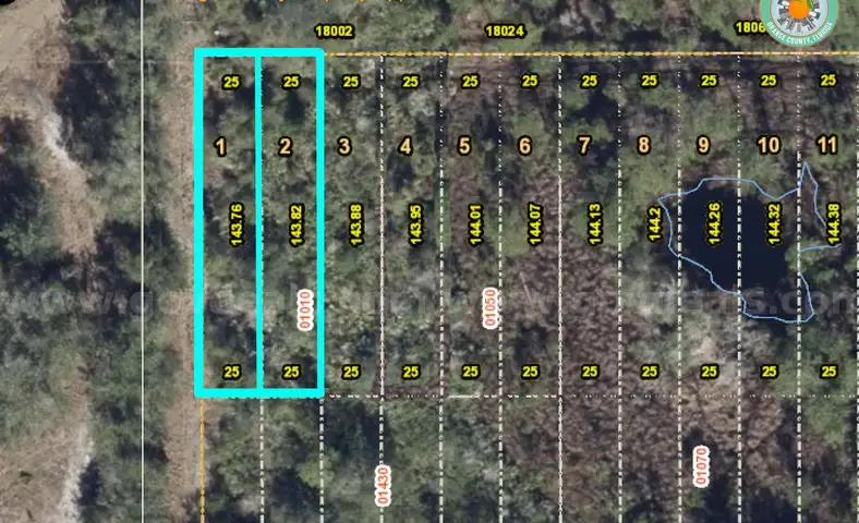 Orlando, Florida - 2 Adjoining Vacant Lots