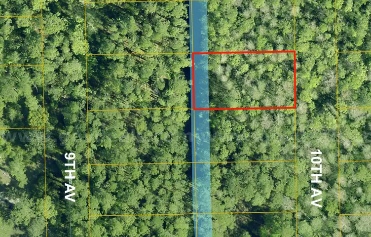 Daytona Park Estates, Florida - Canal Front Residential Lot