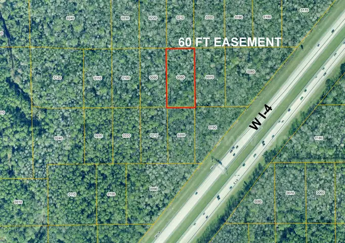 Deland, Florida - 1.25 Acres Near Daytona Park Estates W/ Easement