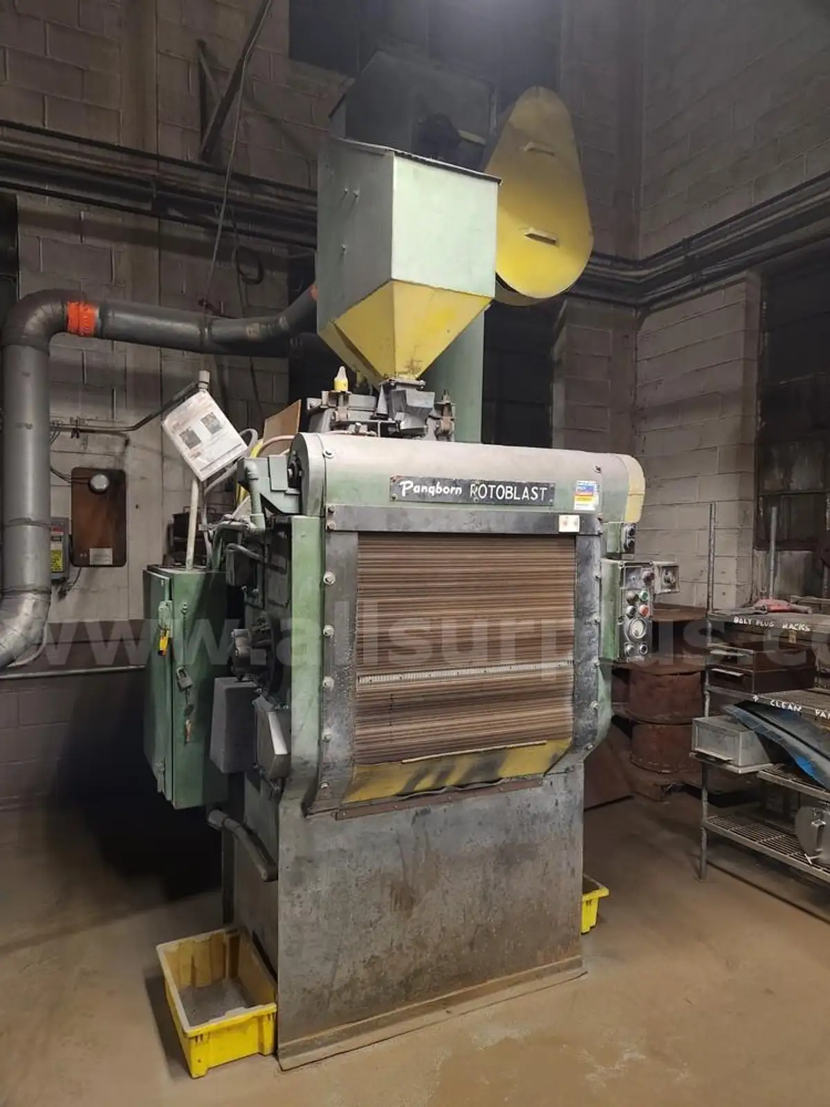 Pangborn Parts Blast Machine AllSurplus