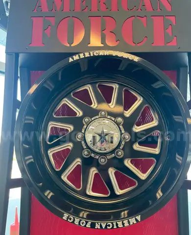 American Force Truck Black Rim 20&#x22; X 10&#x22;