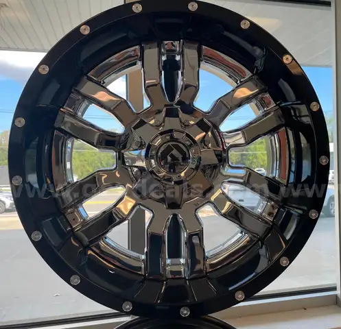 Fuel Rim Chrome/Black 20&#x22; x 10&#x22;