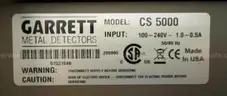 Garrett Magascanner CS5000