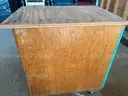 3 wooden 2 drawer file cabinets