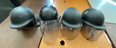 5 Point Blance Body Armor and 5 Bell helments