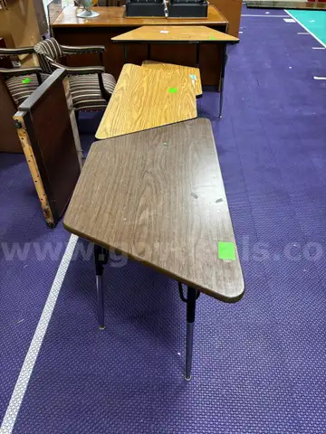 Lot of 4 "Adjustable Height" Tables