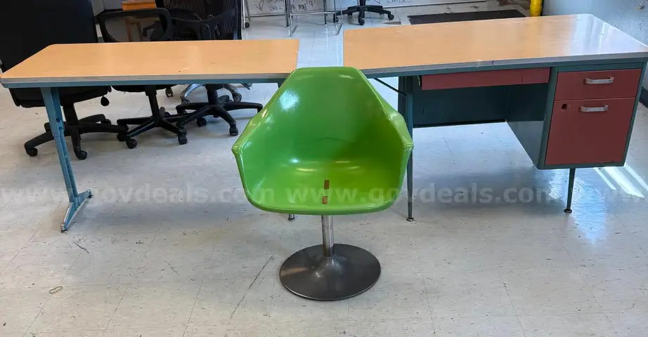 Grouping of Vintage Office Furniture