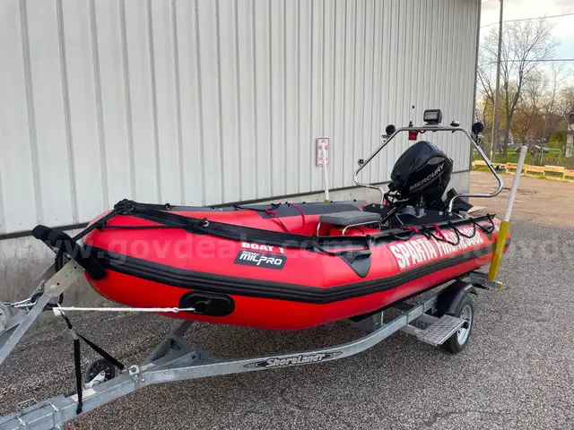 Zodiac Mil Pro w/ 25 HP Mercury