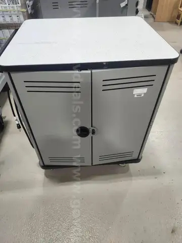 Lot of Twenty-Eight (28) Technology Laptop Carts