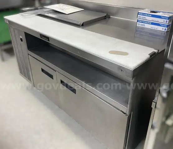 Delfield Stainless Deli Prep Station-Cooler