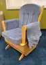 Lot of Eight (8) Wooden Classroom Safe Glider/Rockers