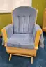 Lot of Eight (8) Wooden Classroom Safe Glider/Rockers