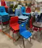 Lot of Seventy (70) classroom chairs