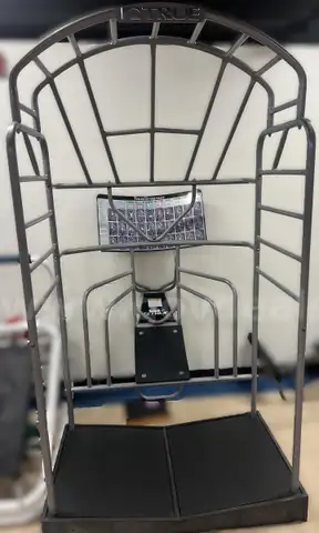 Stretching Cage, Total Gym Trainer and Throwing Bounce Pad