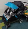 LOT of 6 (Six) Quad Baby Strollers