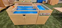 LOT of 3 (three) 2-Door Lakeshore Infant Changer & Storage Centers