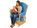 1 (One) Lakeshore Classroom-Safe Glider Rocker with Vinyl covered pad