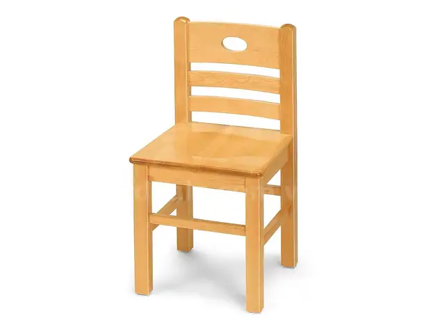 LOT of 31 (thirty-one) 7.5 inch Lakeshore Hardwood Classroom Chairs