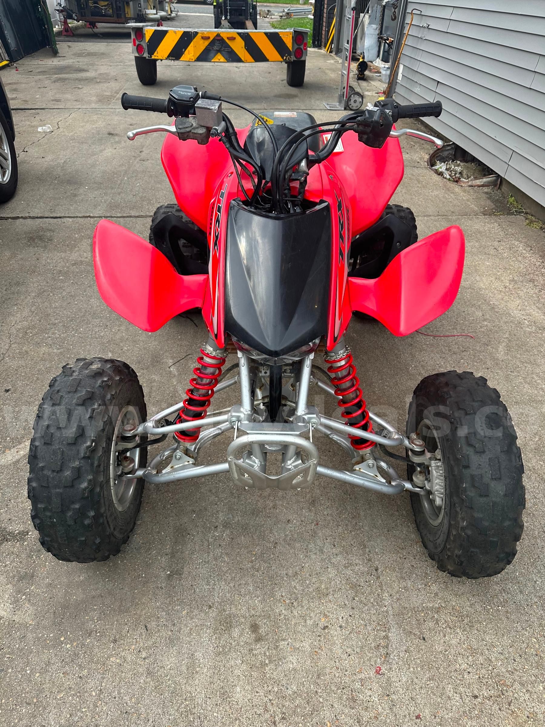 Honda TRX 450 ATV four wheeler GovDeals