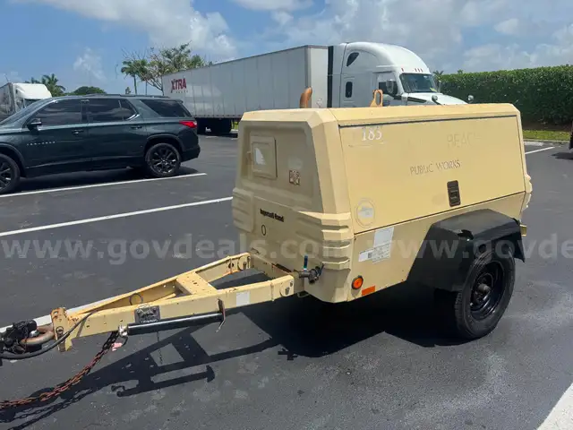 Ingersoll Rand P185 compressor 249 hours