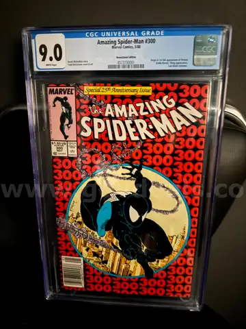 Amazing Spiderman 300 News stand Edition Graded 9.0