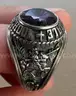 10 k White Gold class ring 16.3 grams