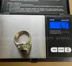 10 k White Gold class ring 16.3 grams