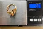 14 k  Gold ring No Stone 8 grams