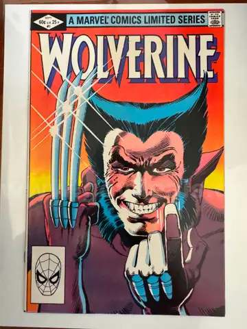 Wolverine #1 Comic Marvel Comic 1982