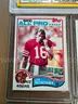 Vintage  Joe Montana Dan Marino Football cards