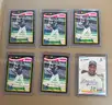 Vintage Bo Jackson 6 Baseball cards