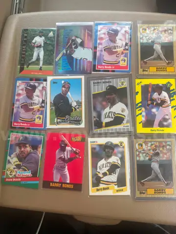 Vintage Barry Bonds 18 Baseball cards