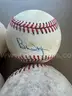 Lot of 4 Vintage signed autographed Baseballs