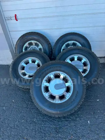 (5) Hummer H2 17&#x22; Rims  with BF Goodrich 315x70x17 Baja Tires